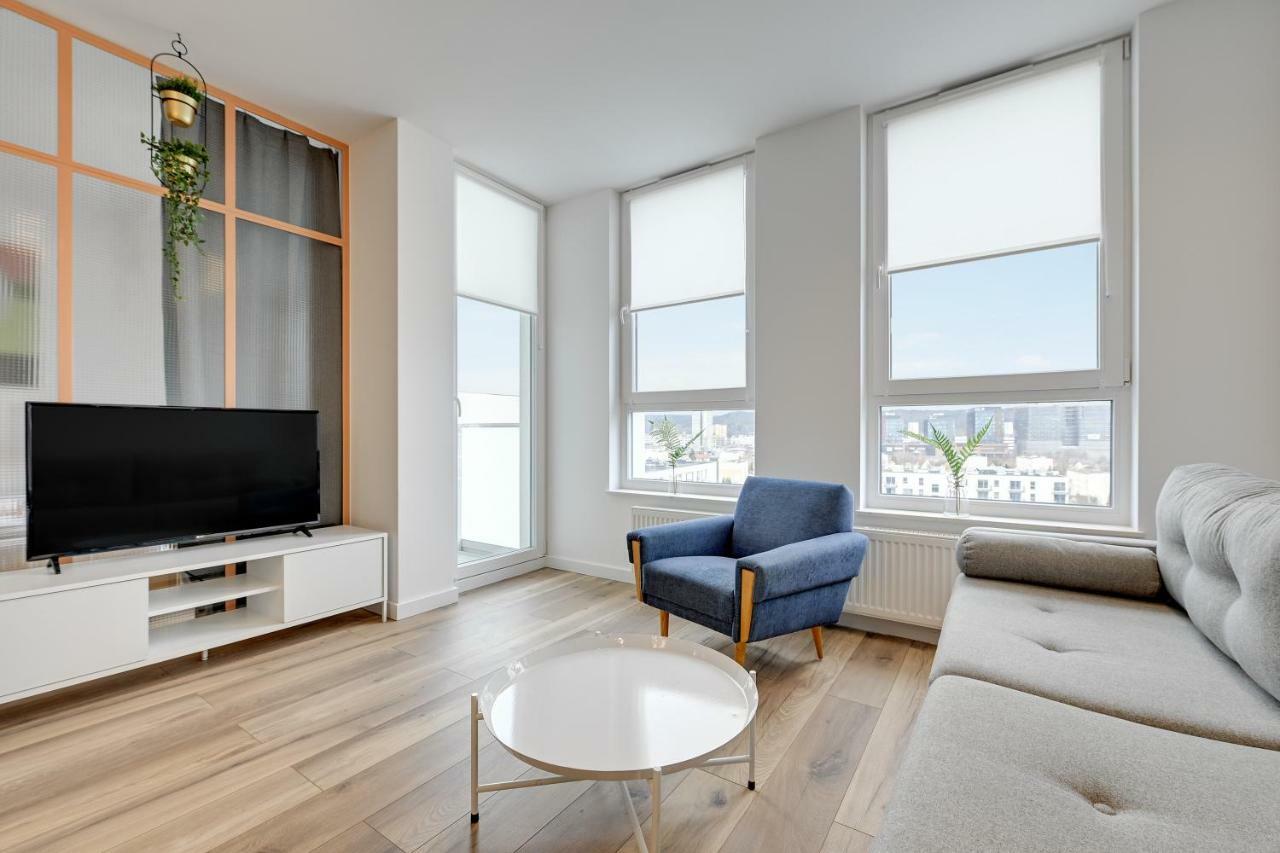 Platinium Top Floor City View Gdańsk Eksteriør billede
